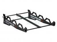 Savage Gear Belly Boat Rod Station Black - 4 rods