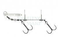 Savage Gear Pro Peg Blade Rig Large - 10cm | 0.78mm | #2 X 2 | 23kg | 2pcs