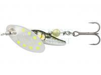 Lure Savage Gear Sticklebait Spinner #3 9.1g - Green Silver AYU