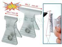 Klipsy Stonfo Hair Clips - #2 49mm