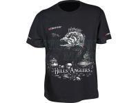 Dragon T-shirt Hells Anglers Czarna - Okoń