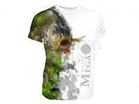 Dragon Breathable T-shirt Megabaits - bream/tench white - T-shirts