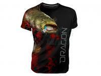 Dragon T-Shirt oddychający - sum black