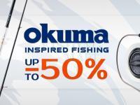 Up to 50% OFF Okuma!
