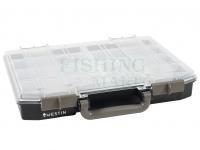 Box Westin W6 Lure Vault Black/Clear - Incl. 10 inserts
