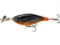 Wobler Headbanger Cranky Shad 101mm 33g Slow sink - Black/Orange