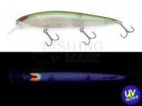 Hard Lure Nories Laydown Minnow MID 110 - 112mm 18g BR-75 Clear Water Green