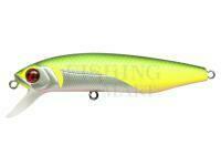 Wobler Pontoon21 Dexter Minnow 71S SR | 71mm 9.75g - R37 Flashing Chartreuse