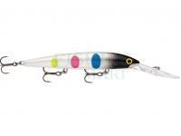 Wobler Rapala Down Deep Husky Jerk 12cm - Black Wonderbread