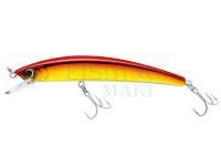 Wobler Yo-zuri Crystal Minnow Floating 90mm 7.5g | 3-1/2 inch 1/4 oz  - Gold Red (R1123-HGR)