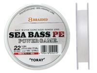 Braid Line Toray Sea Bass PE Power Game 8 Braided Natural 150m 26lb #2.0