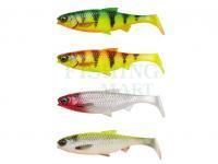Soft Baits Savage Gear 3D River Roach Dark Water Mix 12cm 17g 4pcs