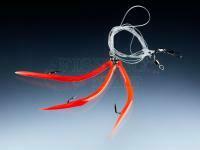 Balzer 71 Grad Nord Cod And Coalfish Rig 130cm japan red - 3 x 5/0