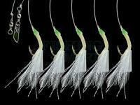 Zestaw morski Dega Herring-Rig 5 arms - luminous dots - B