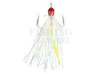 Mustad In-Line Triple Grip Feathered Chartreuse - #1