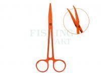 Curved forceps Delphin ATAK! REFLEX 15cm