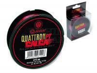 Monofilament Quantum Quattron Salsa Transparent Red 275m 0.35mm 10.50kg / 23.10lbs