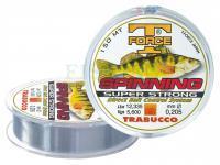 Monofilament Line Trabucco T-Force Spinning Perch 150m Light Grey 0.205mm 5.600kg