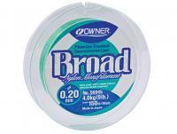 Monofilament Owner Broad Green 25m 0.16mm