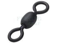 Swivels Dam Madcat Stainless Crane Swivel #1 220lb / 100kg Black 10pcs