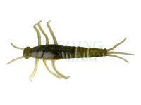 Przynęty gumowe 3D PVC Mayfly 5cm - Green