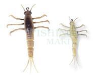 3D TPE Mayfly Nymph 5cm - 05-Yellow Belly