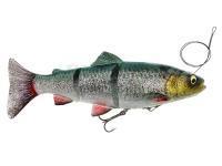 4D Line Thru Trout 15cm SS - Green Silver UV