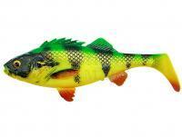 Soft Bait Savage Gear 4D Perch Shad Bulk 17.5cm 68g - Firetiger Fluo