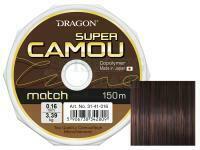 Monofilament Dragon Super Camou Match 150m 0.25mm