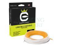 Fly line Cortland Long Belly Distance Floating Orange/White WF5F