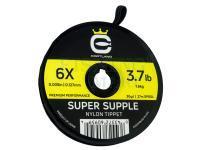 Cortland Super Supple Nylon Tippet Clear 30yds 27m 6X - 3.7 LB