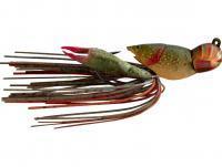 Lure Live Target Hollow Body Craw Jig 5cm 21g - Brown/Red