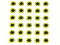 Adhesive Eyes 2mm Yellow Black