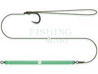 Catfish Leader Dam Madcat Bungee Pellet Rig 70CM 0.95MM #3/0 SUSPENDING 84KG / 185LB