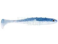 Soft baits Dragon AGGRESSOR PRO 10cm - white/clear/blue glitter