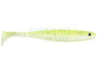 Soft baits Dragon AGGRESSOR PRO 11.5cm - pearl/chartreuse/black glitter