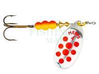 Spinner Mepps Aglia Decorees Silver/Red dots - no. 4
