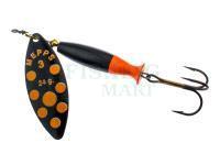 Błystka Mepps Aglia Long Heavy - Black/Orange Dots #3/24g