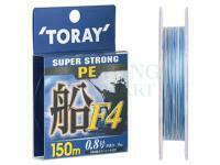 Braided Line Toray Super Strong PE Fune F4 150m #1.5