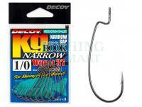 Hooks Decoy Kg Hook Narrow Worm37 NS Black - #2/0