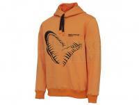 Hoodie Savage Gear Mega Jaw Hoodie Sun Orange - L