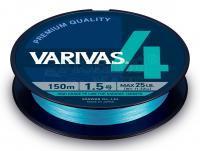 Braid Line Varivas PE 4 Water Blue Edition 150m #1.5 25lb