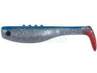 Soft baits Dragon Bandit 6cm  CLEAR/BLUE  red tail silver glitter