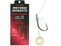 Zestaw przyponowy Bandit Carp Method 9cm -  08/0.22mm