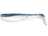 Soft baits Dragon Bandit PRO 12.5cm WHITE/CLEAR blue glitter