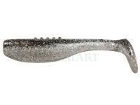 Soft baits Dragon Bandit PRO 8.5cm CLEAR black/silver glitter