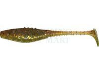 Soft baits Dragon Belly Fish Pro 10cm - Clear Smoked/Mot.Oil - Silver/Red glitter