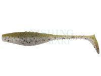 Soft baits Dragon Belly Fish Pro 10cm - Clear/Olive - Black Glitter