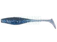 Soft baits Dragon Belly Fish Pro  5cm - Clear/Clear Smoked - Black/Blue/Siver Glitter