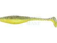 Soft baits Dragon Belly Fish Pro  5cm - Super Yellow/Clear - Black glitter